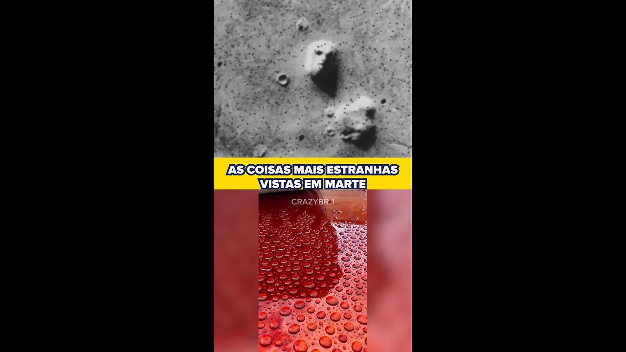 COISAS ESTRANHAS VISTAS EM MARTE!!! #martes #coisasestranhas #planeta #curiosidades #viralvideos