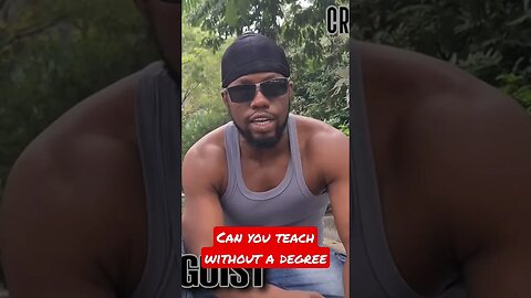 can you teach without a degree