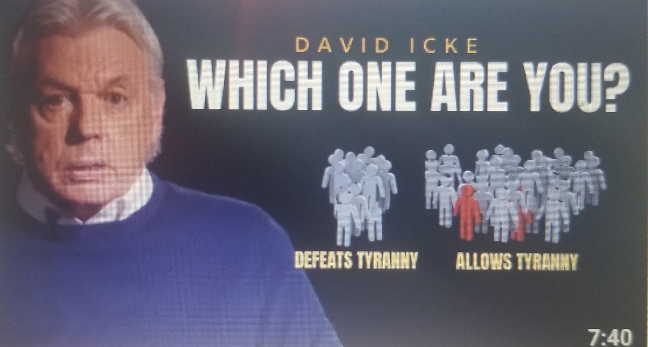 David Icke - 2 grupos que dictan el destino del mundo