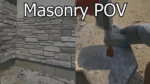 Laying Stones in POV (masonry)