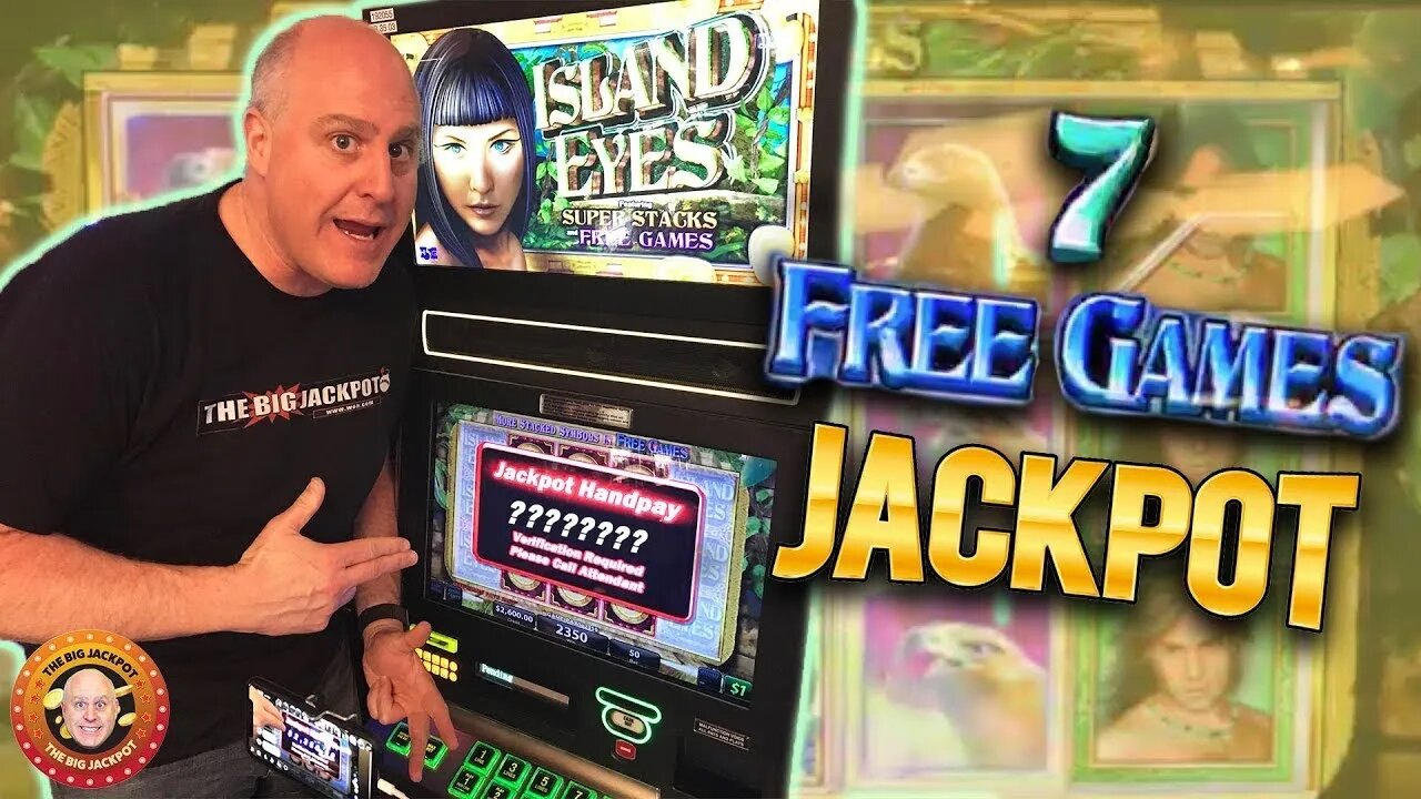 7 Free Games JACKPOT! 👀 High Limit ➡️ Island Eyes BONU$ WIN!