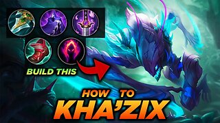 Kha'Zix Jungle Guide: Season 13 How To Play Kha'Zix Jungle Season 13!