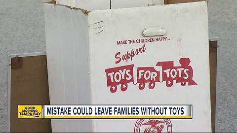 Toys for Tots registry confusion may leave some needy families empty-handed