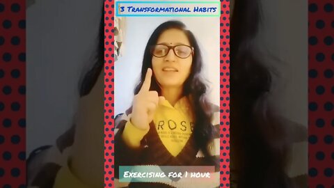 3 Transformational Habits
