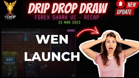 Drip Network DDD update from Forex Shark Drip AMA 25 Mar