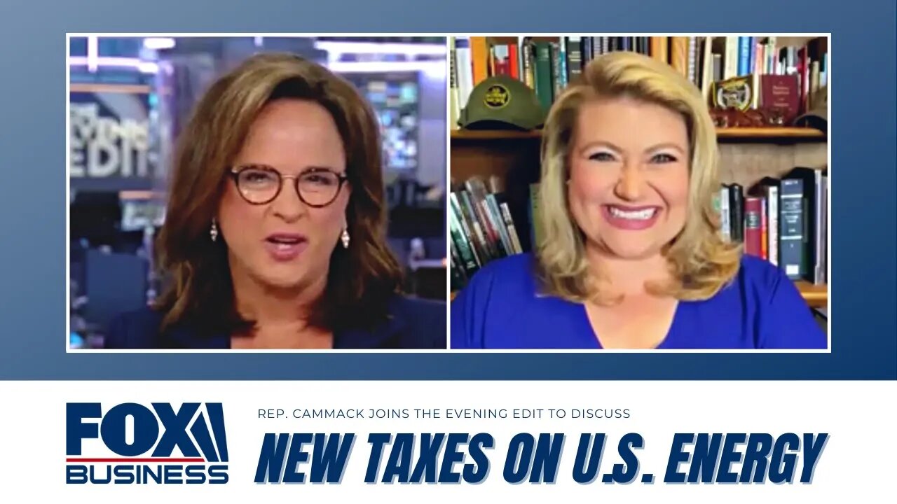 Rep. Cammack Joins FBN To Discuss How New Taxes On U.S. Energy Will Increase Household Energy Costs