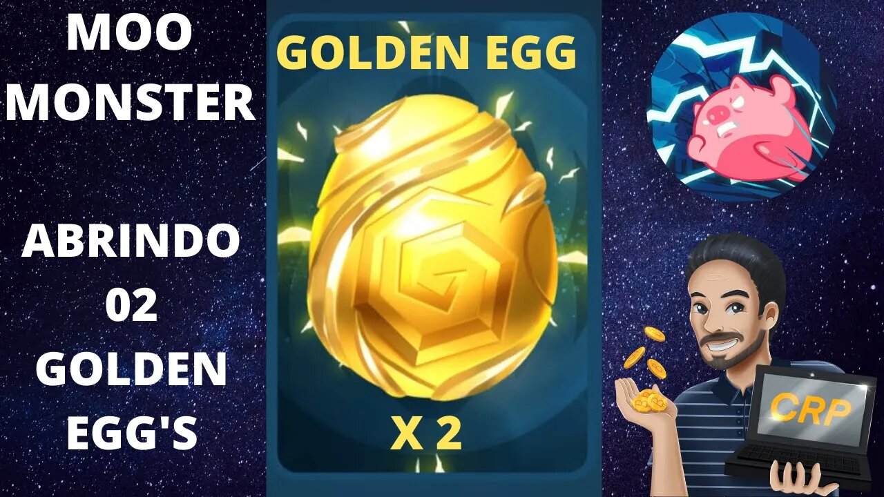 ABRINDO 02 GOLDEN EGG'S QUE GANHEI NO MOO MONSTER