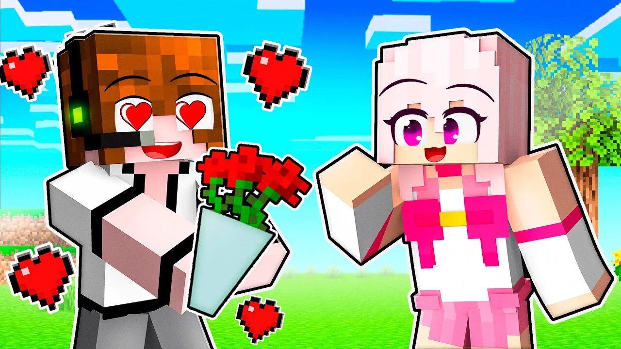 Becoming a HOT Girl To Prank My Friend! - Minecraft