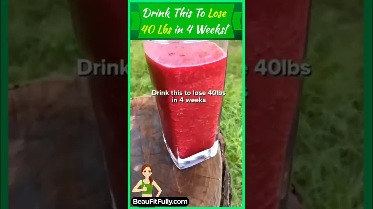 Drink This To Lose 40 Lbs in 4 Weeks #tiktok #weightloss #drink #diet #ytshorts #shortsvideo #shorts