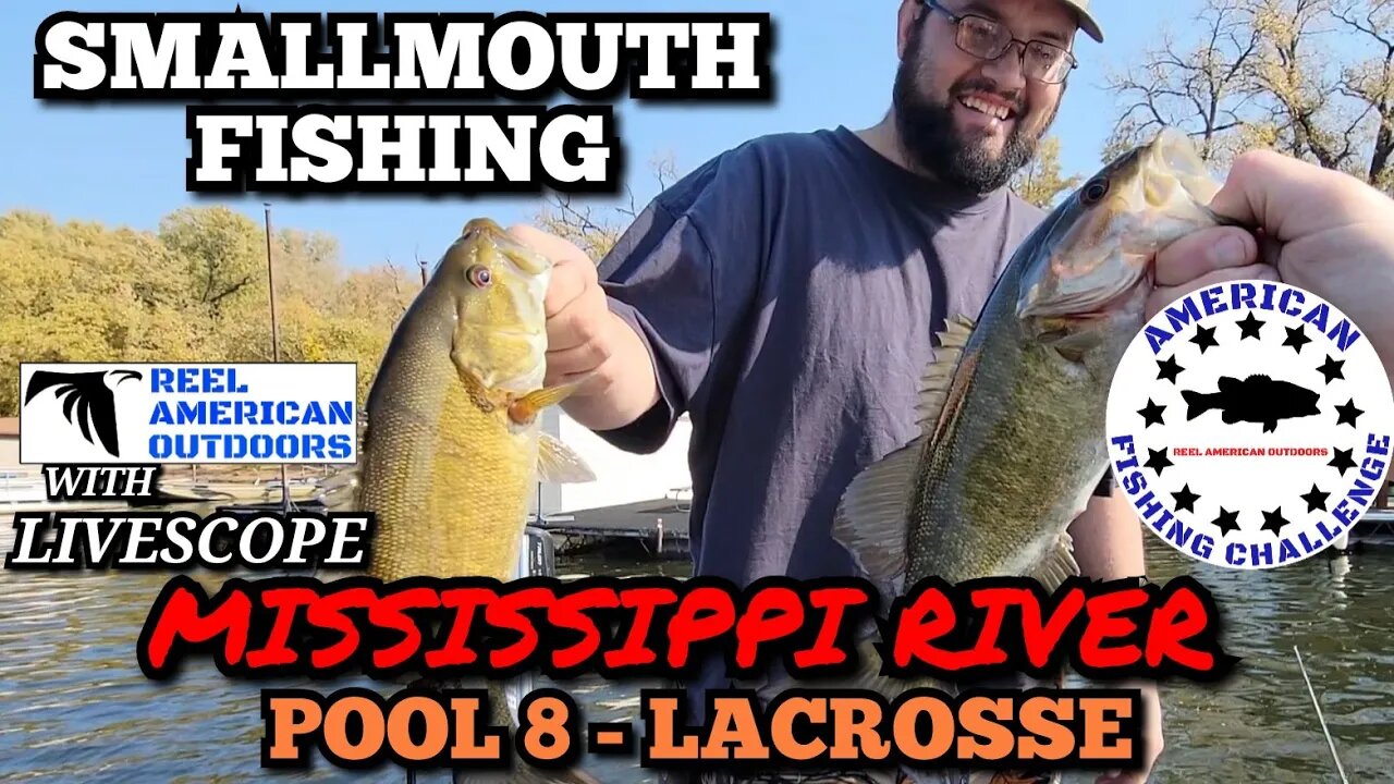 Fall Smallmouth with LIVESCOPE - Mississippi River Pool 8 (RAO VLOG SERIES)