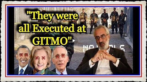 Pascal Najadi Reveals the Truth They were all Executed at GITMO!