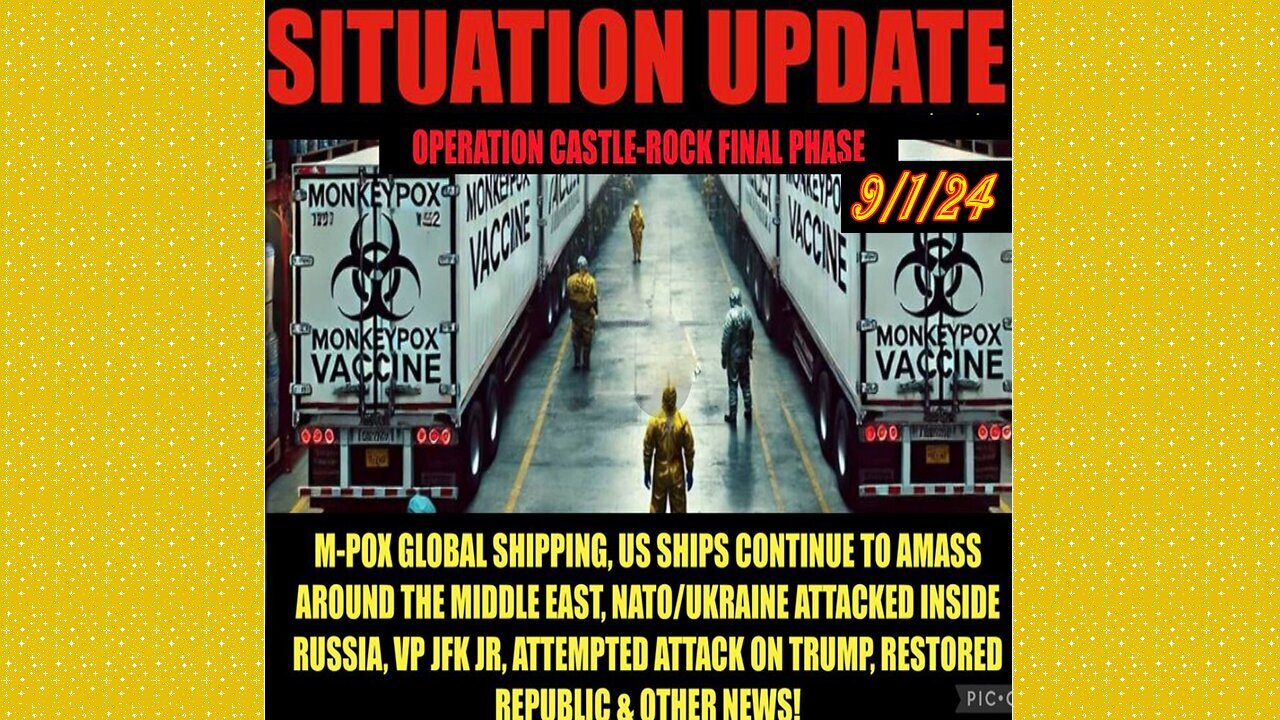 SITUATION UPDATE 9/1/24 - Ceasefire Negotiations, Mothman, Brink Of WW3