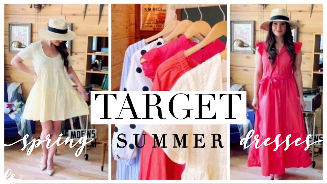 TARGET haul: Spring + Summer Dresses Under $40