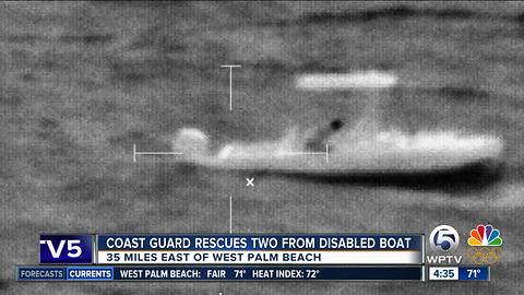 Coast Guard rescues 2 Bahamians off West Palm Beach