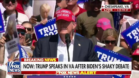 Trump: It's Not Biden's Age, It's His Competence