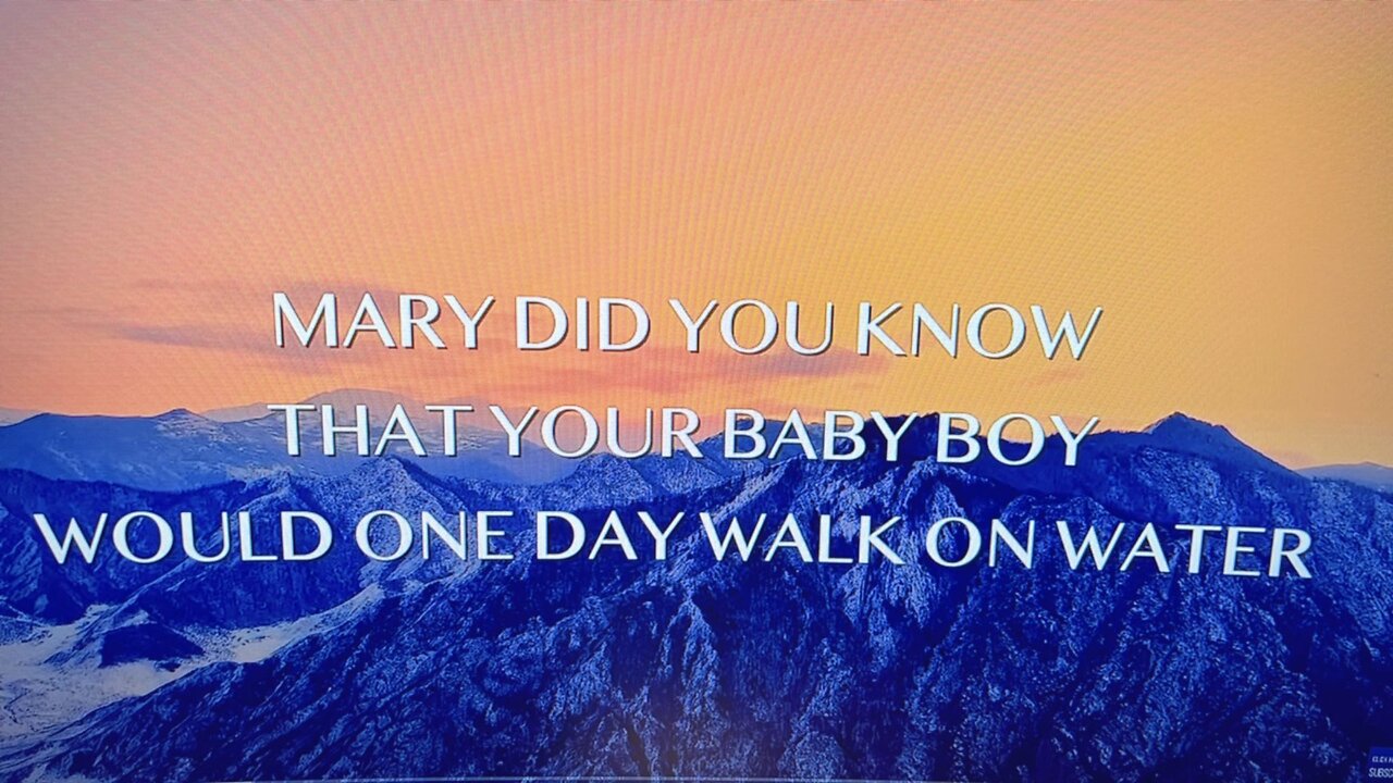 MARY, DID YOU KNOW?