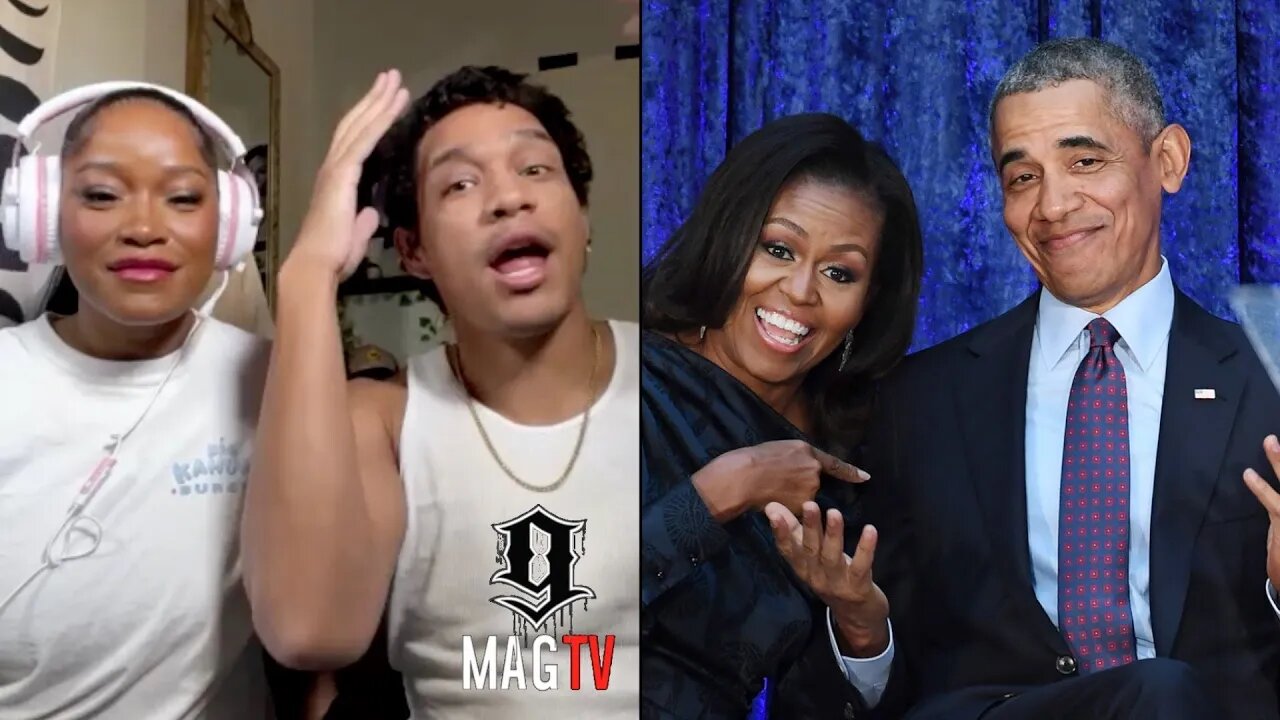 Keke Palmer's "BD" Darius Jackson Does A Spot On Barack Obama Impersonation! 😂