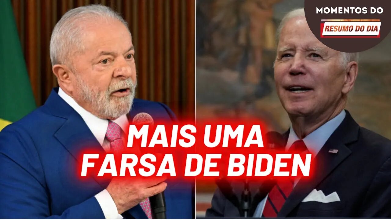 A farsa das "preocupações climáticas" de Biden | Momentos do Resumo do Dia