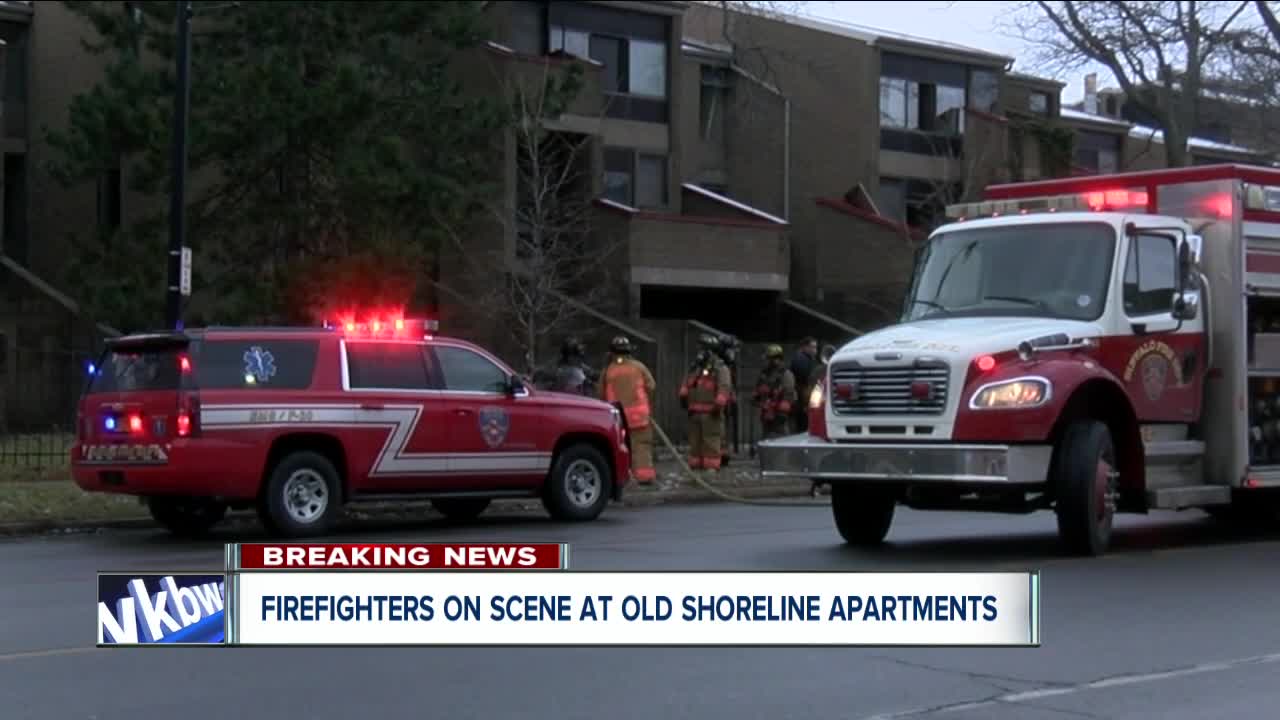 Another fire at the Shoreline Apartments