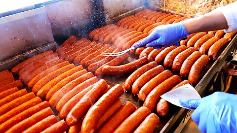 American Street Food - The BEST HOT DOGS in Chicago! Jim’s Original Polish Sausages,
