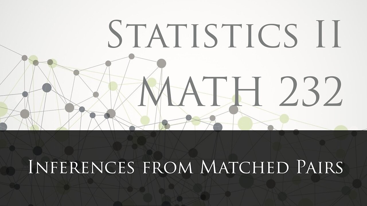 9-4 Inferences from Matched Pairs (Explained in spanish)