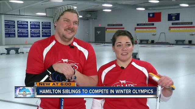 Wisconsin siblings going for curling gold