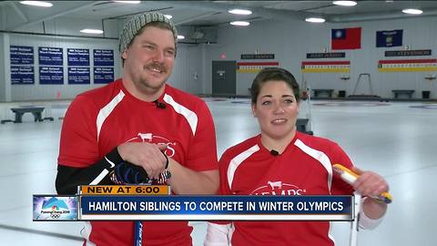 Wisconsin siblings going for curling gold