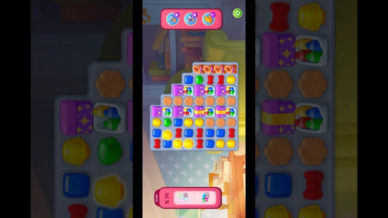 Shorts Playrix Homescapes Gameplay Walkthrough Level 12586-040