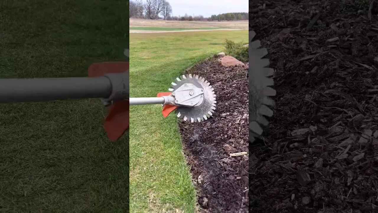 “Live Edge” Flower Bed Cleanup