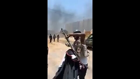 Footage from Sudan were fighting has not subsided