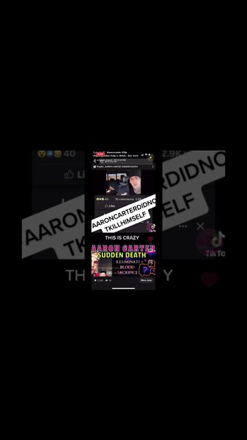 Aaron Carter “Plea” FOR HIS LIFE? Wtf…