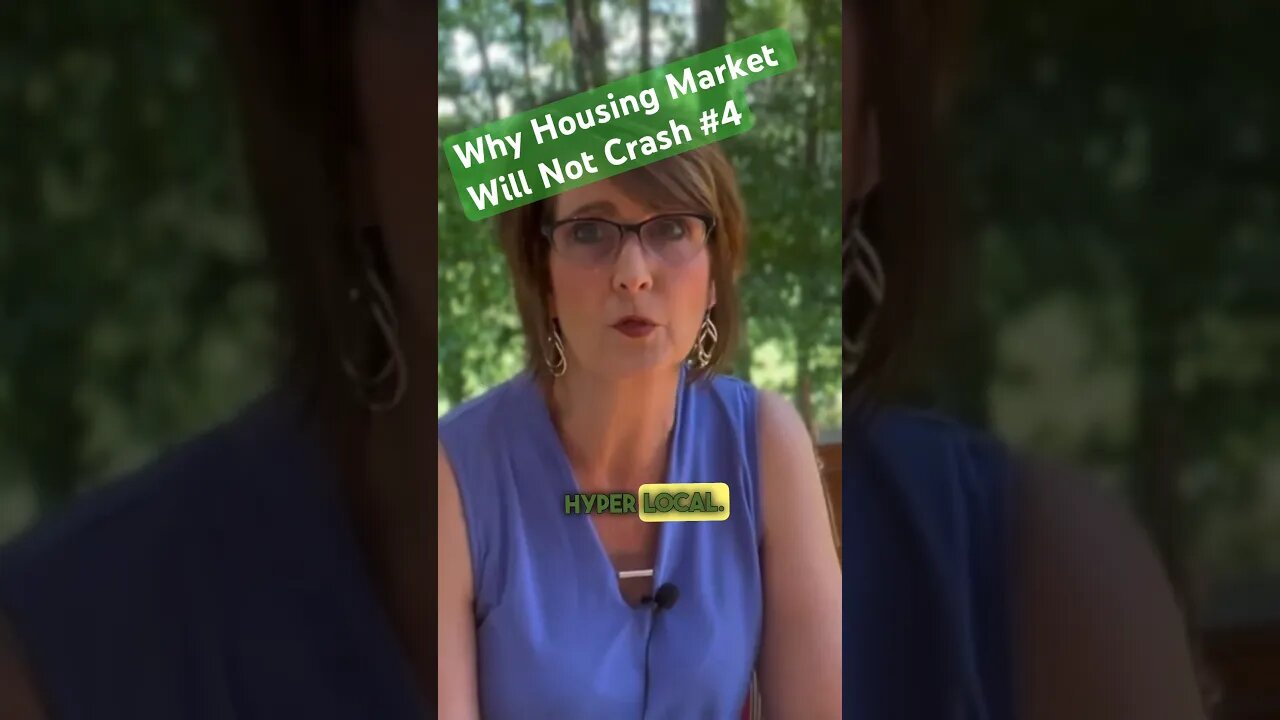 Fourth Reason The Housing Market Won’t Crash! #housingmarketupdates #housingmarketcrash #shorts