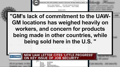UAW says job security a top concern as 'little progress' is made during negotiations