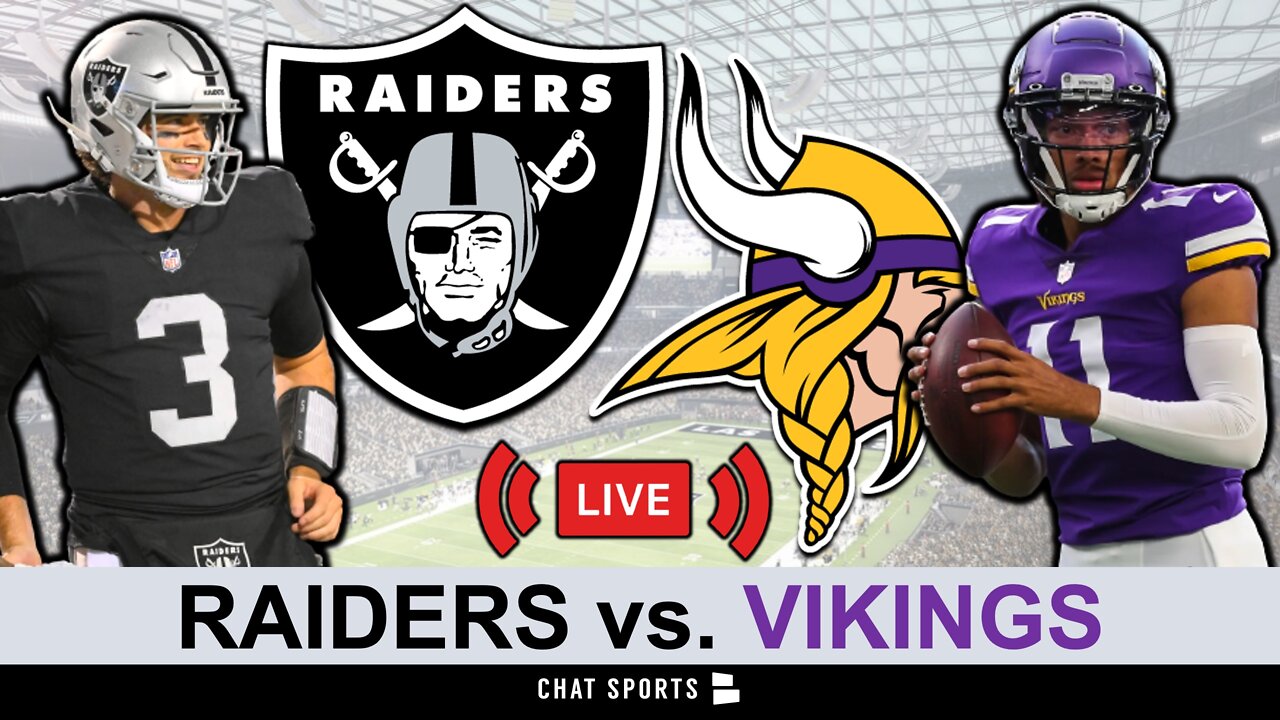 LIVE: Raiders vs. Vikings