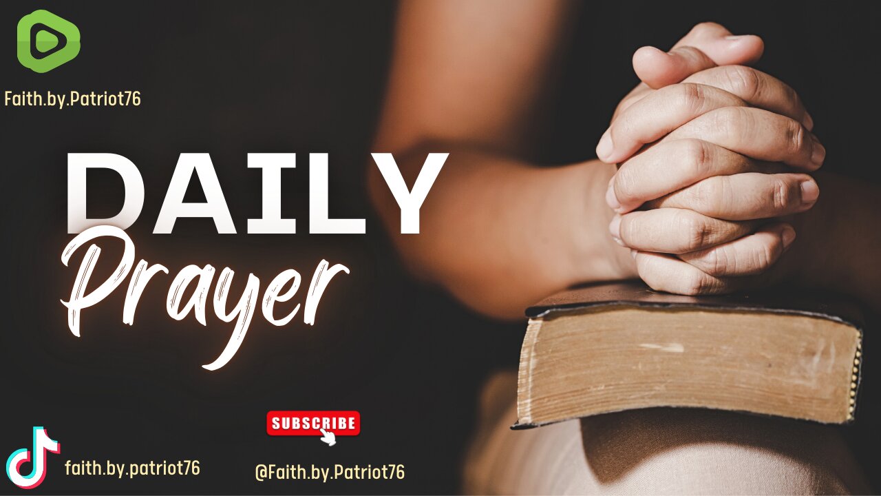 🌅 Start Your Day with This Powerful Morning Prayer! 🙏 | Daily Blessings 🌅