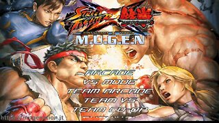 Street Fighter X Tekken Team Juri Vs Team Heihachi