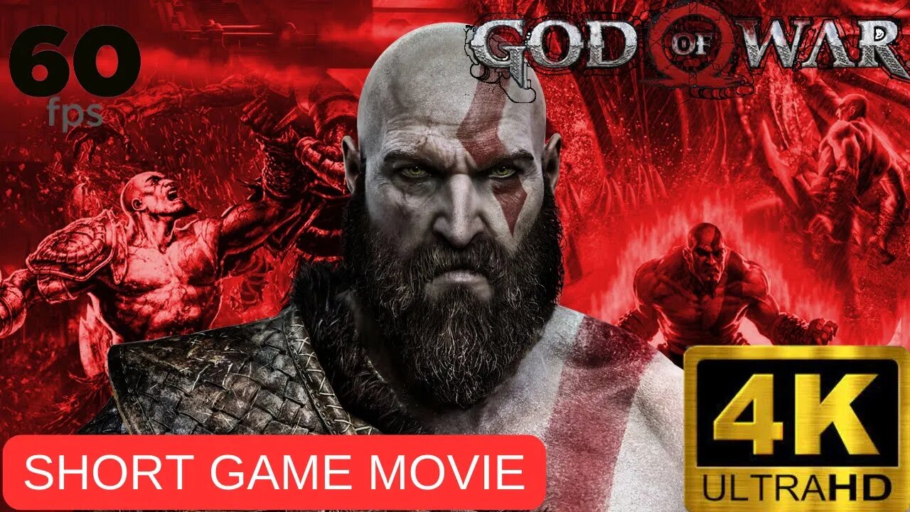 God of War Series Part 1 | God Of War Short Game Movie | 4K 60 FPS