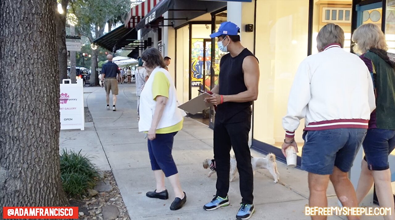 Petition To Scale Back The First Amendment For Trump Supporters *PRANK* (Orlando, FL)