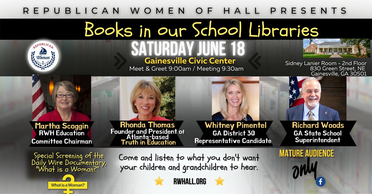 RWH Meeting-Books in our Schools-Mature content - June 18, 2022