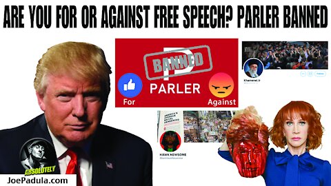 DEBATE: Do you believe in free speech or not? Parler removed by Apple, Google and Amazon