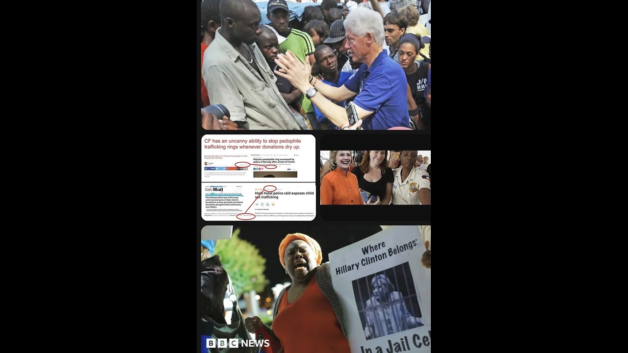 HAITI, CLINTON FOUNDATION, CHILDSEX TRAFFICKING and BACKGROUNDS