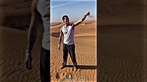 Sneako SandBoarding In DUBAI #shorts