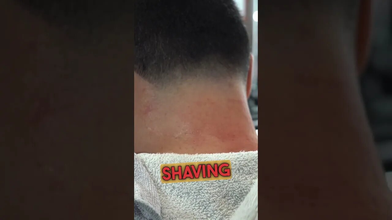 HOT TOWEL NECK SHAVE