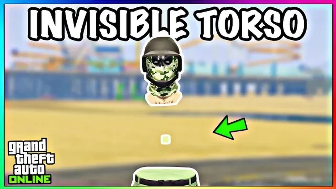 *SOLO* How To Get Fully Invisible Torso & Keep On Character (GTA Online)