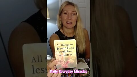 Daily everyday miracles #acourseinmiracles #acim #miracles