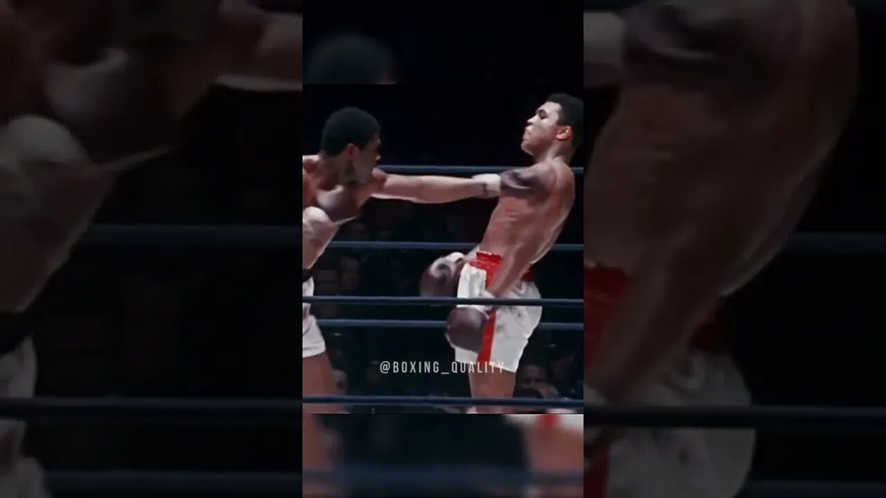 Muhammad Ali the dodging