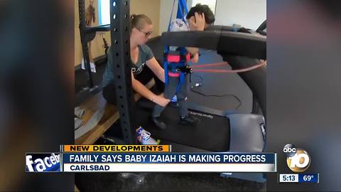 Family says Baby Izaiah is making progress
