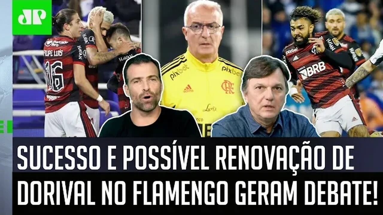 "Eu NÃO ACREDITO que..." SUCESSO de Dorival no Flamengo e POSSÍVEL RENOVAÇÃO GERAM DEBATE!