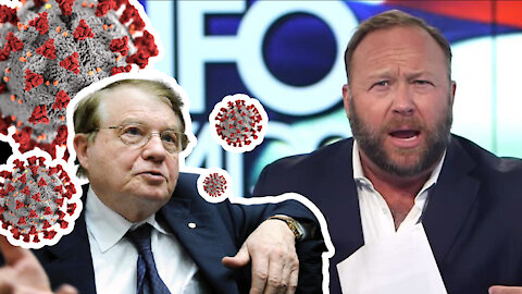 Alex Jones talks about nobel prize virologist Luc Montagnier and covid 19