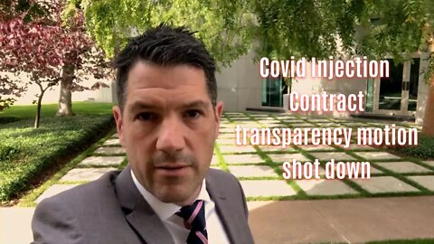 COVID Injection Transparency Motion shot down by Labor & Greens